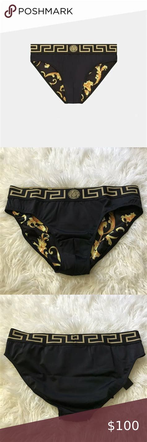 versace underwear men|versace men's swim brief.